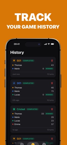 Darts Scorer: 501 Scorekeeper screenshot 4