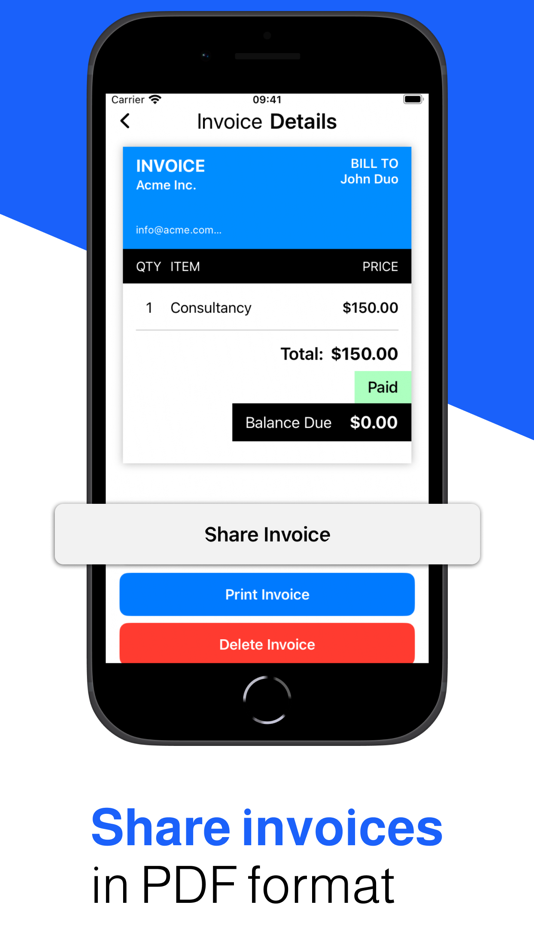 #4. Pixe: Simple Invoice Maker Pro (iOS) 由: Novvio, Inc.
