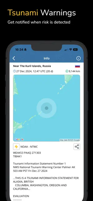 Earthquake+ Alerts & Tracker screenshot 4