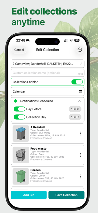 Trash Pickup Reminder Screenshot 5 of 8