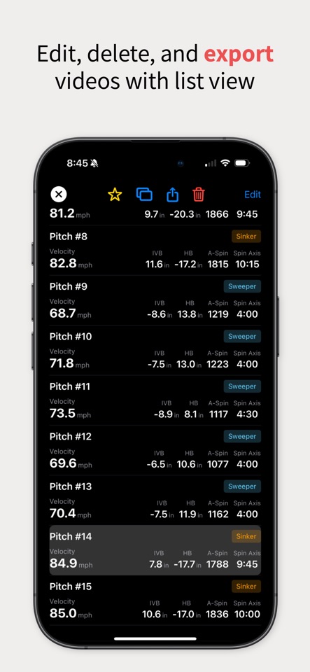 PitchLab - Baseball & Softball screenshot 3