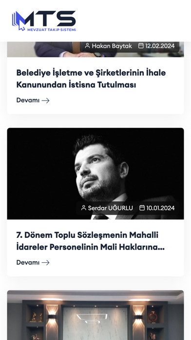 Mevzuat Takip Sistemi - MTS Screenshot