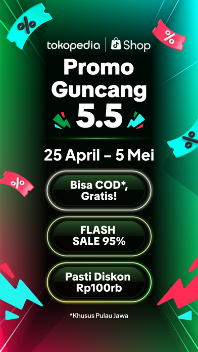 Tokopedia Guncang 5.5のおすすめ画像1