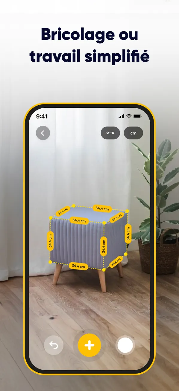 Screenshot #2 pour AR Regle Mesure: SmartRuler