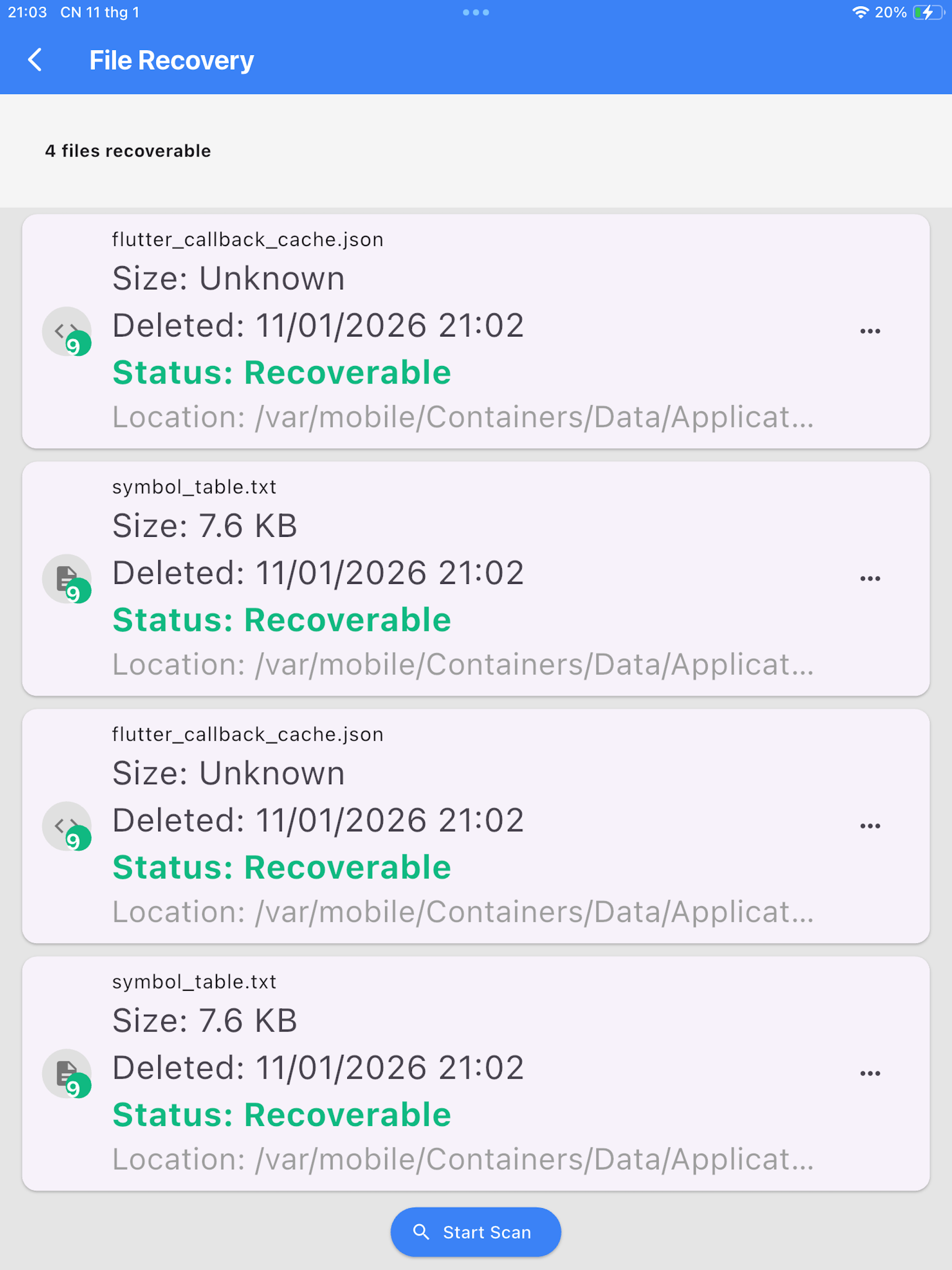 Photo Recovery & File Restore screenshot 7