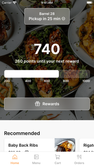 Barrel 28 app screenshot