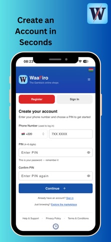 WaaFiro screenshot