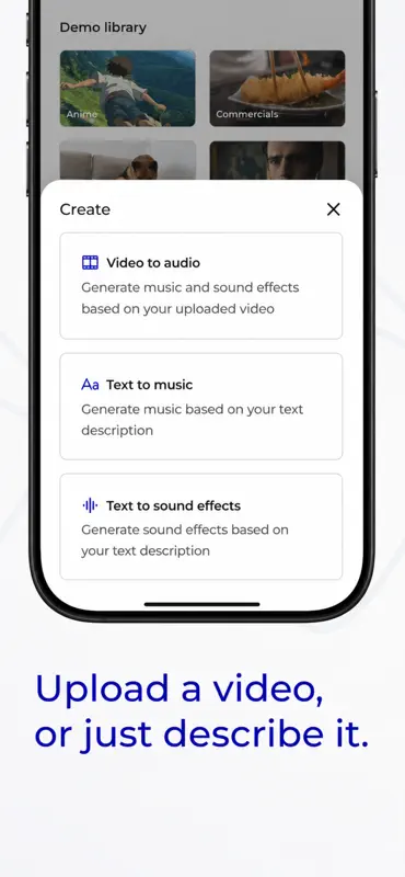 Sonilo: AI Music for Video screenshot 2 of 4