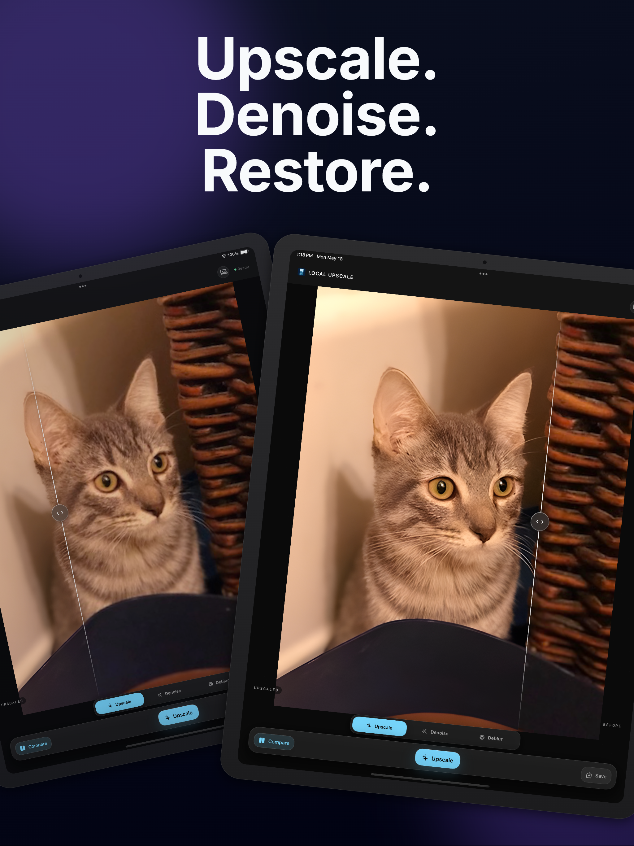 Local Photo Upscaler