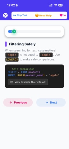 SQL Hero - iOS Screenshot 1 of 10