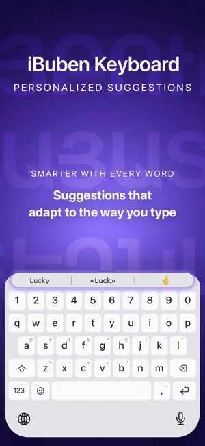 iBuben Keyboard screenshot 2