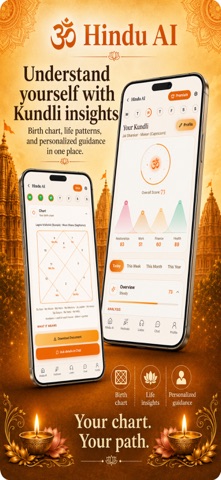 Hindu AI: Panchang, Gita, Chat screenshot