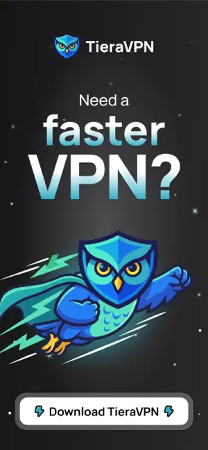 TieraVPN: Fast & Secure VPN screenshot 1