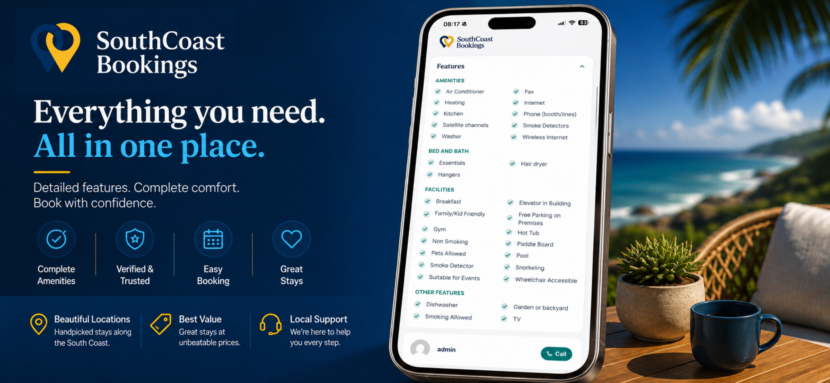South Coast Bookings screenshot 2