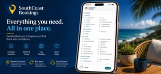 South Coast Bookings iPhone screenshot