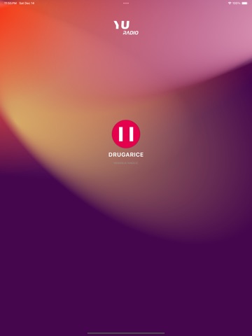 YU Radio iPad screenshot