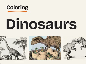 Coloring: Dinosaurs for Kids screenshot