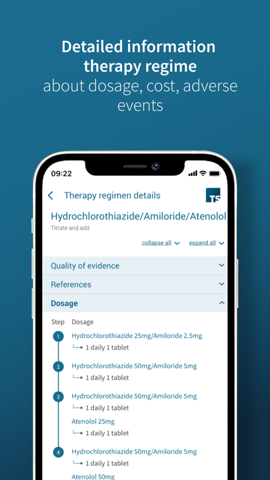 TherapySelector Screenshot