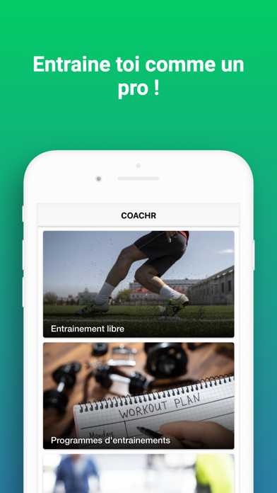 Coachr : Entrainement Football Screenshot
