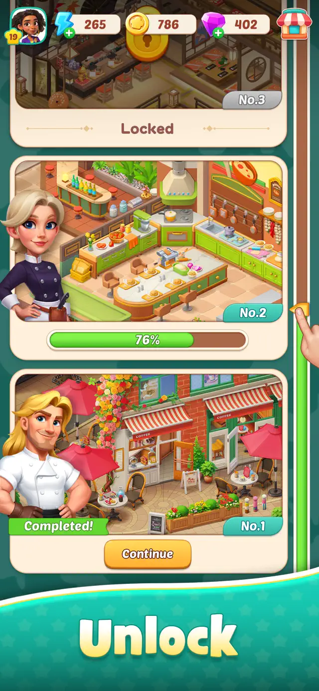 Foodstars: Merge & Cook screenshot 5