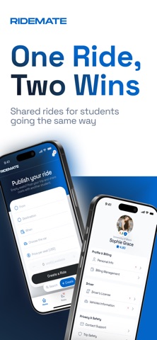RIDEMATE Carpool screenshot