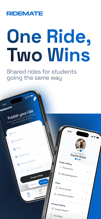 RIDEMATE Carpool Screenshot 1 of 9