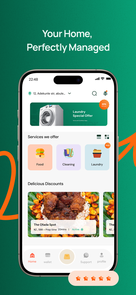 Homified | Food delivery screenshot 5