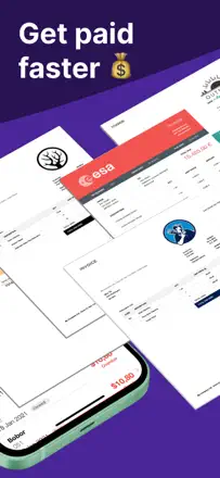 Easy Invoice Maker Appのスクリーンショット（2/4）