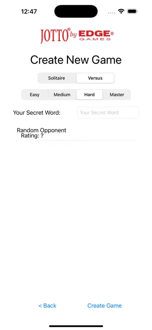 Jotto - Two Player Wordzle screenshot 3