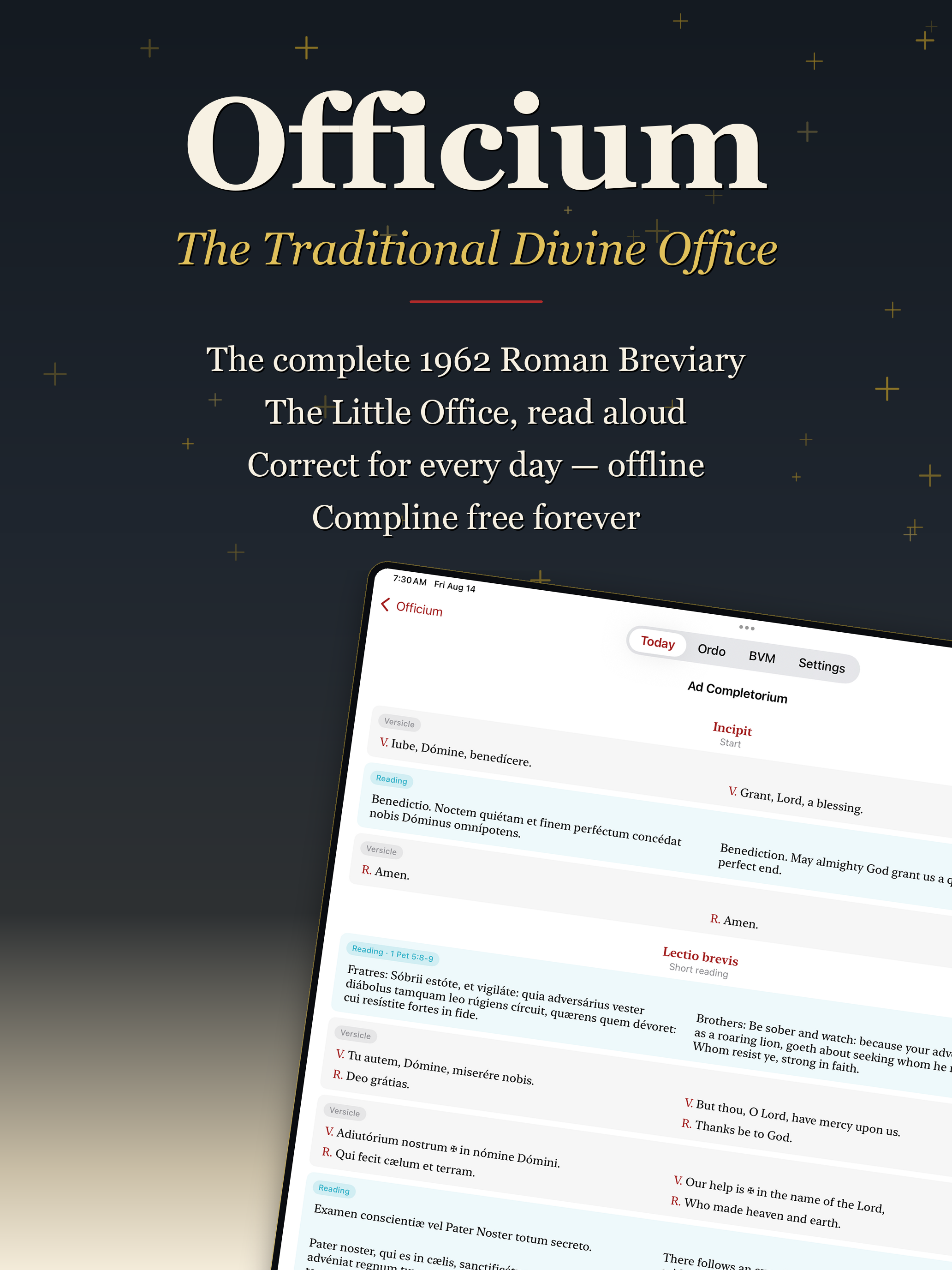 Officium: 1962 Roman Breviary screenshot 8