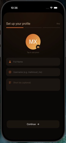 MomentX screenshot