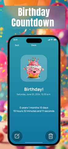 Countdown Date & Timer Widget Screenshot 6 of 10