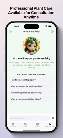 Planten - AI Plant Identifier iPhone screenshot