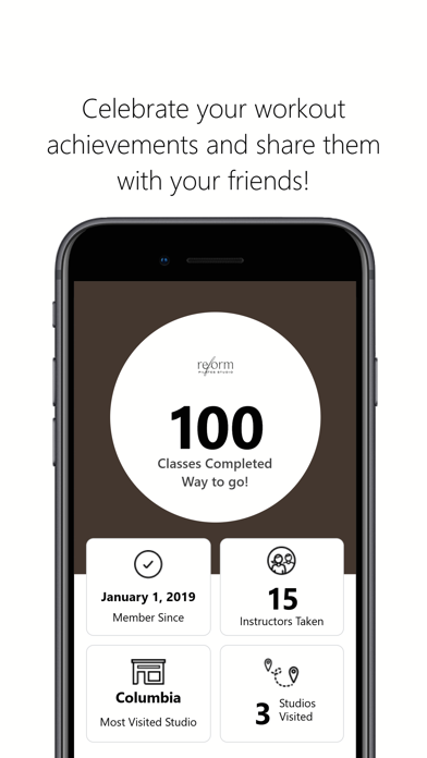REform Pilates Como iPhone screenshot 4 - Health & Fitness app