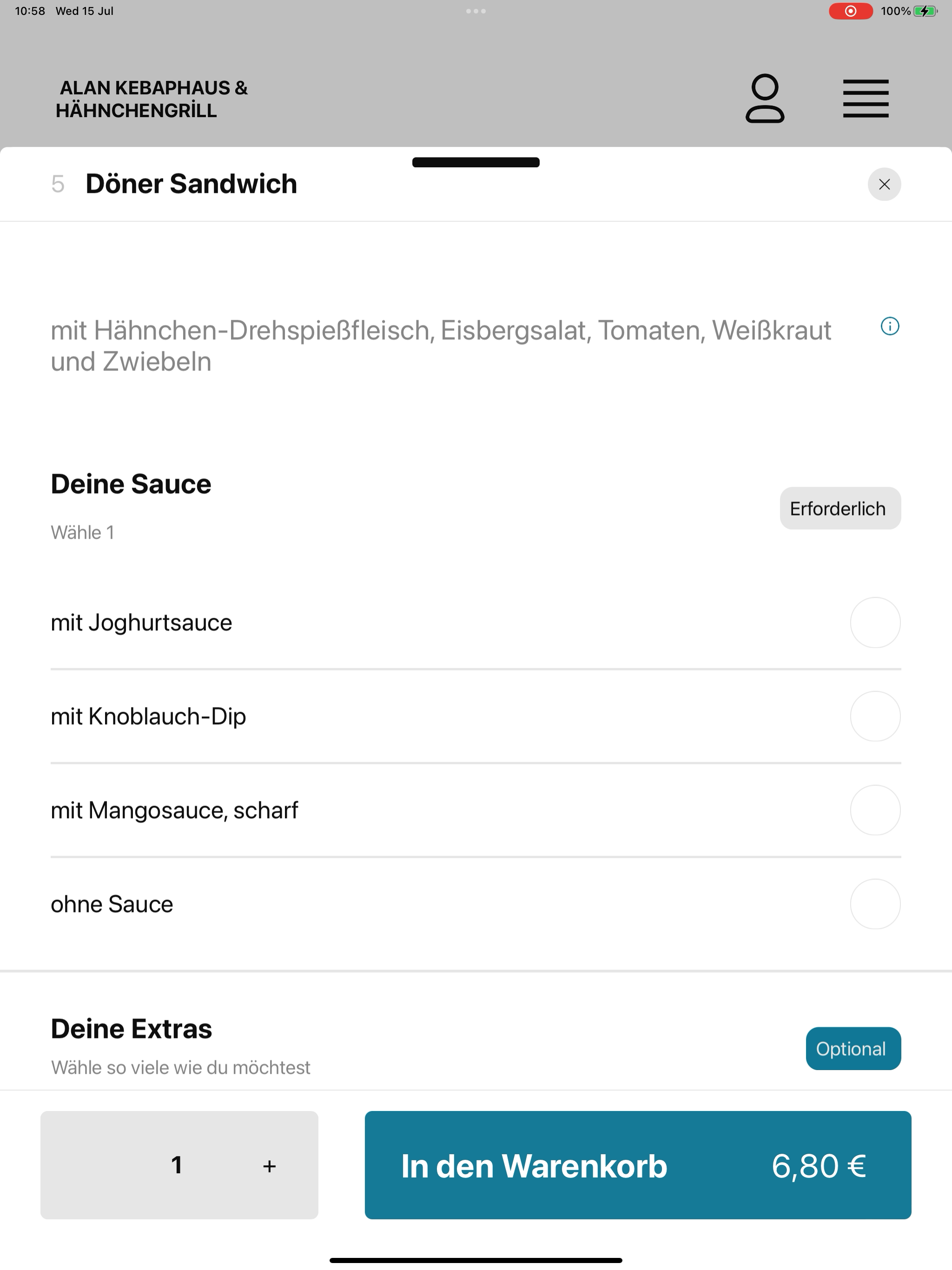 ALAN KEBAPHAUS & HÄHNCHENGRILL screenshot 15