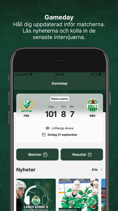 Rögle BK Officiell Screenshot