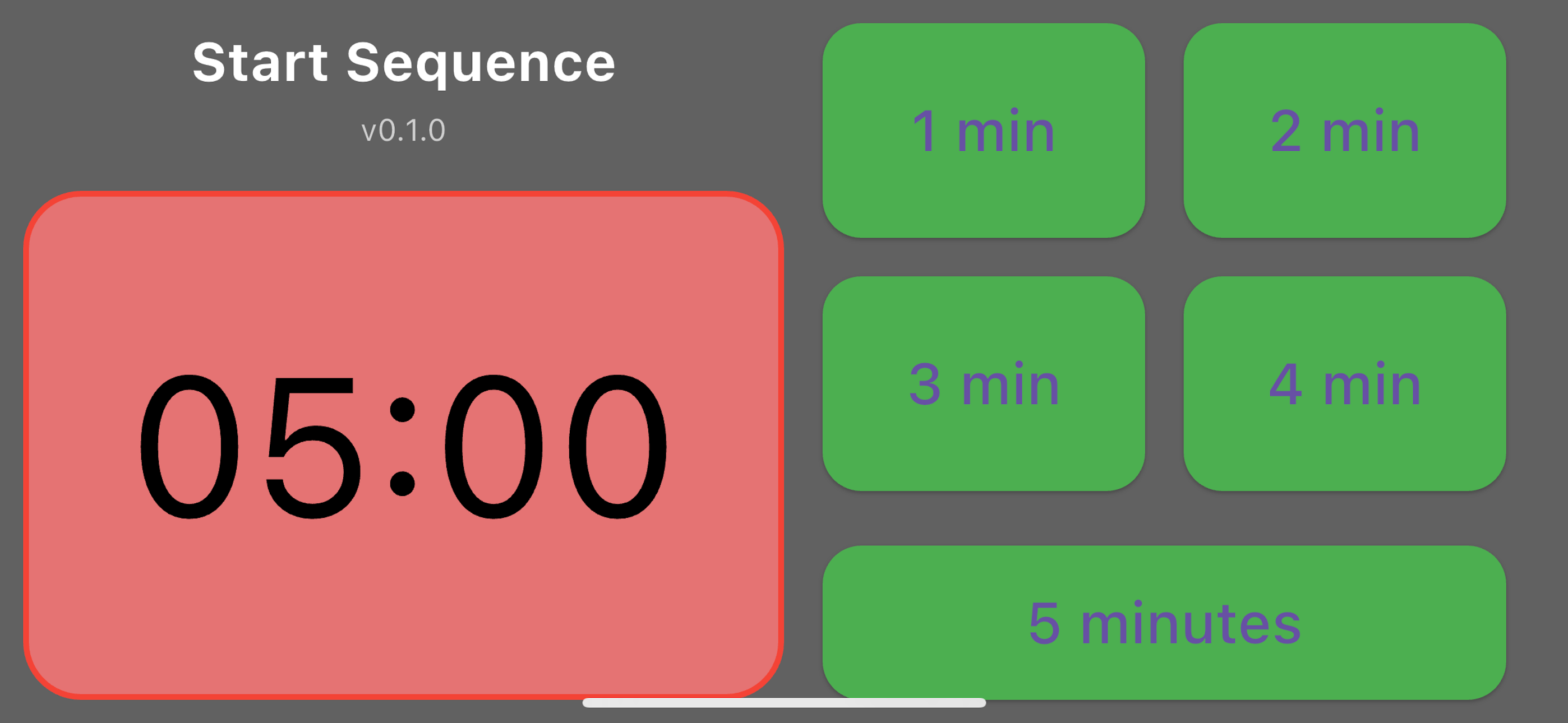 Start Sequence