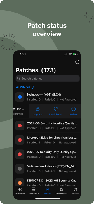 Patch Manager Plus Screenshot 6 of 10