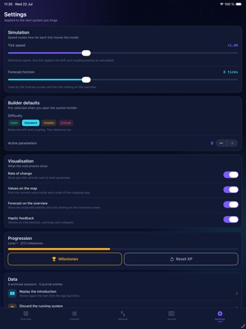 Balanceon iPad screenshot 1