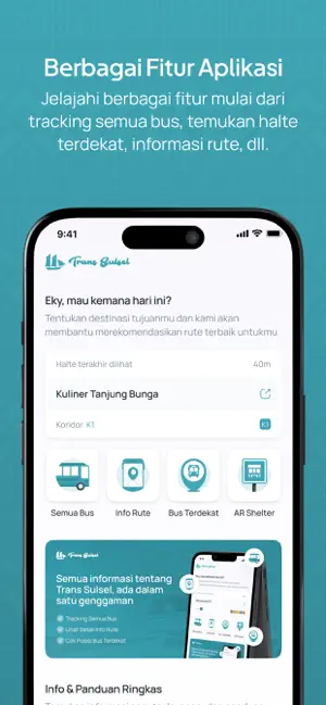 Trans Sulsel iPhone screenshot 2