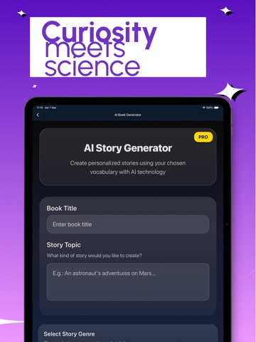 AI English Tutor Speak English iPad screenshot