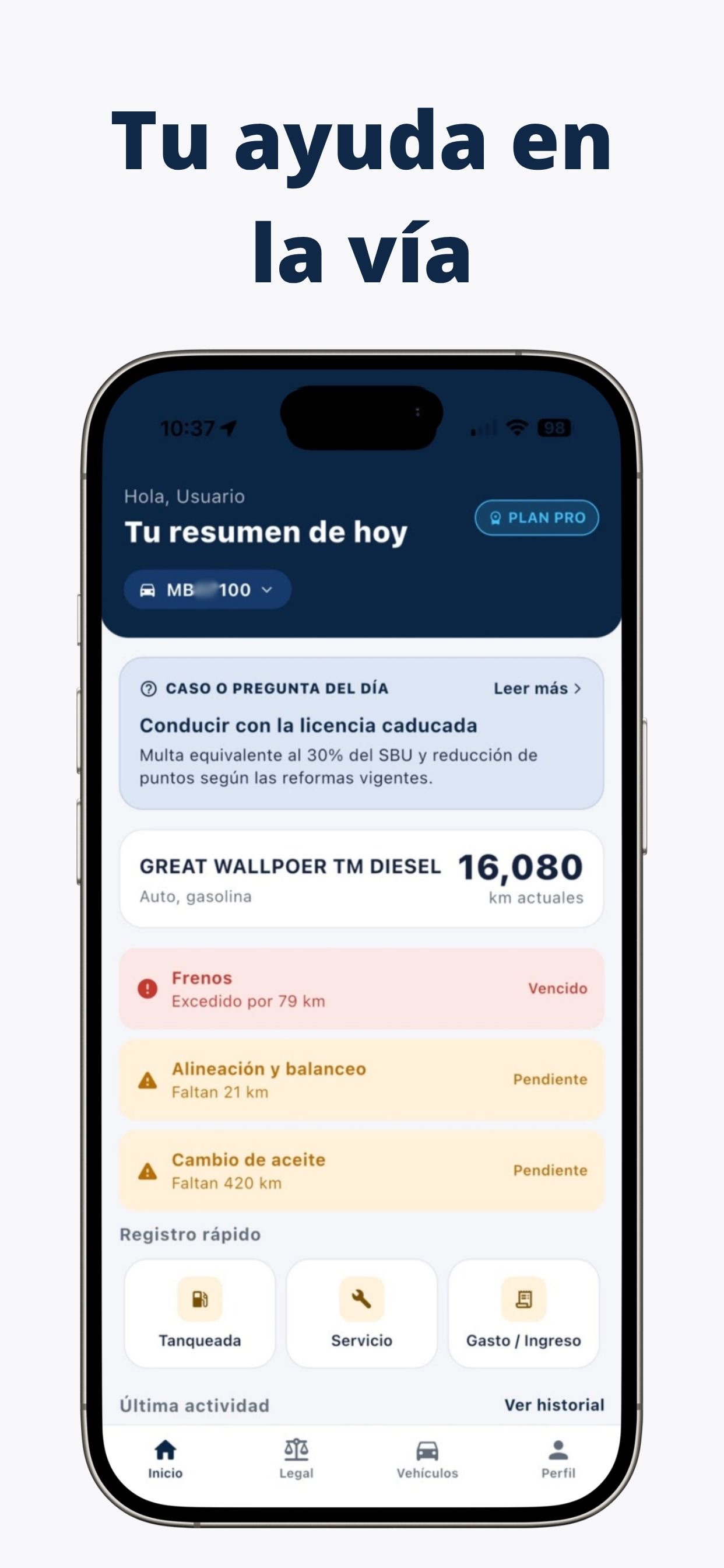 Screenshot 1 of Defensa Vial EC: Leyes y Auto
