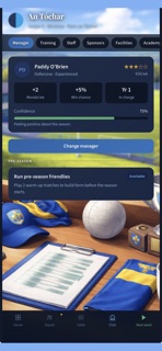 An Bainisteoir sim screenshot 5