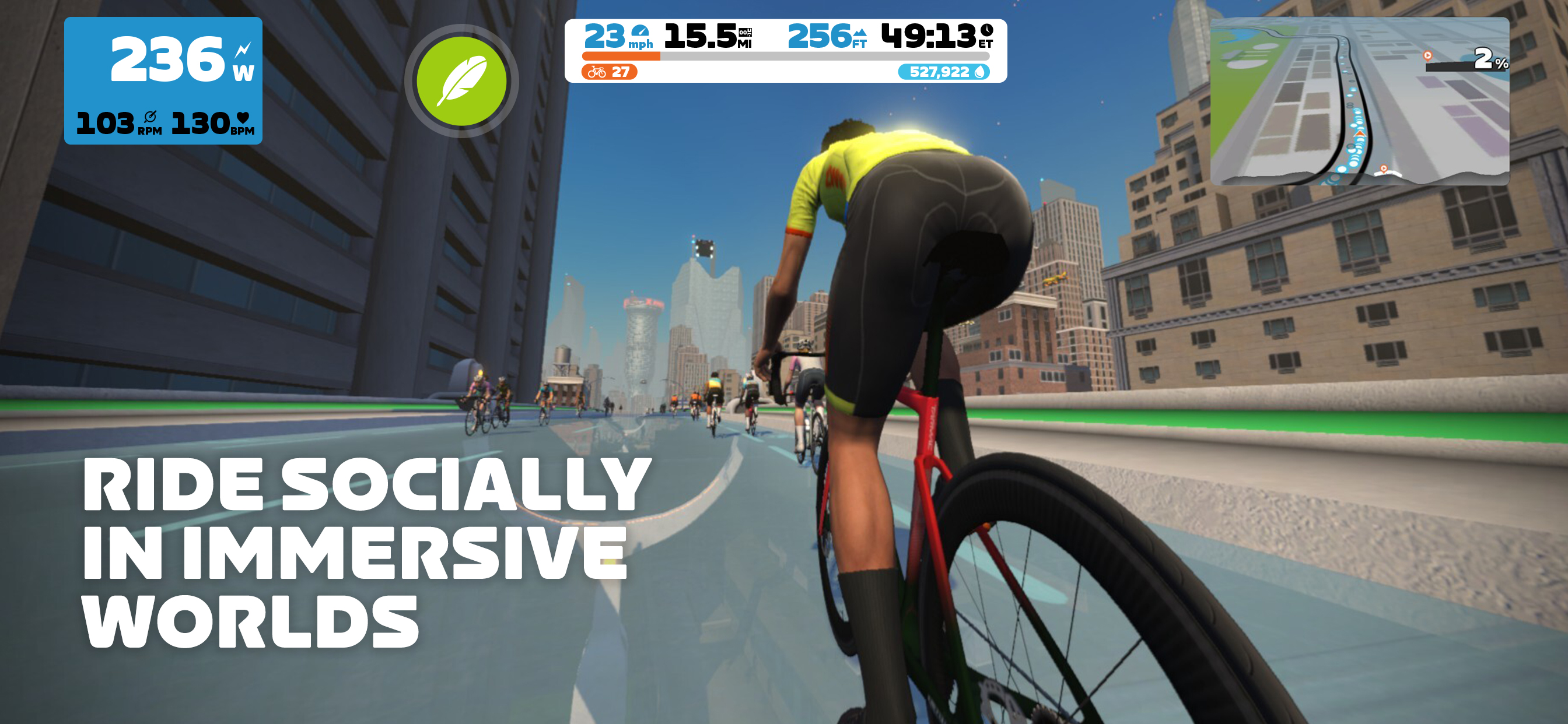 Zwift: Indoor Cycling Fitness