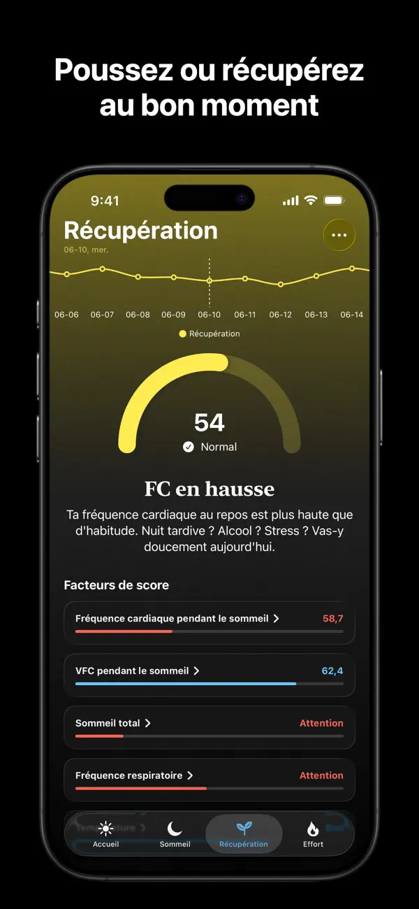 Screenshot #3 pour Nuito : Sommeil & Récupération