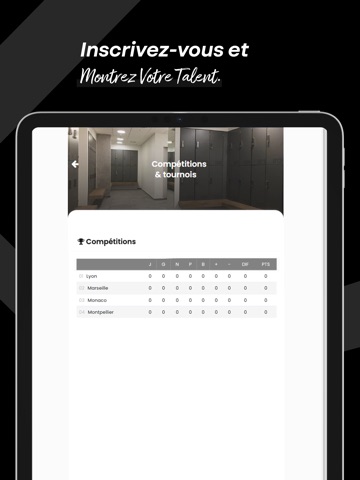 Lou Padel iPad screenshot