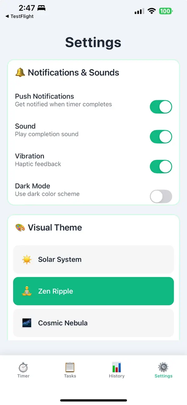 #6. FlowAces: Timer & Task Tracker (iOS) 来自: Qualaces Inc.