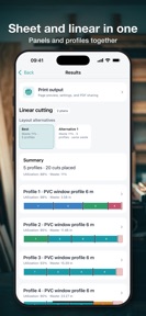 Cut Optimizer – Cut List screenshot