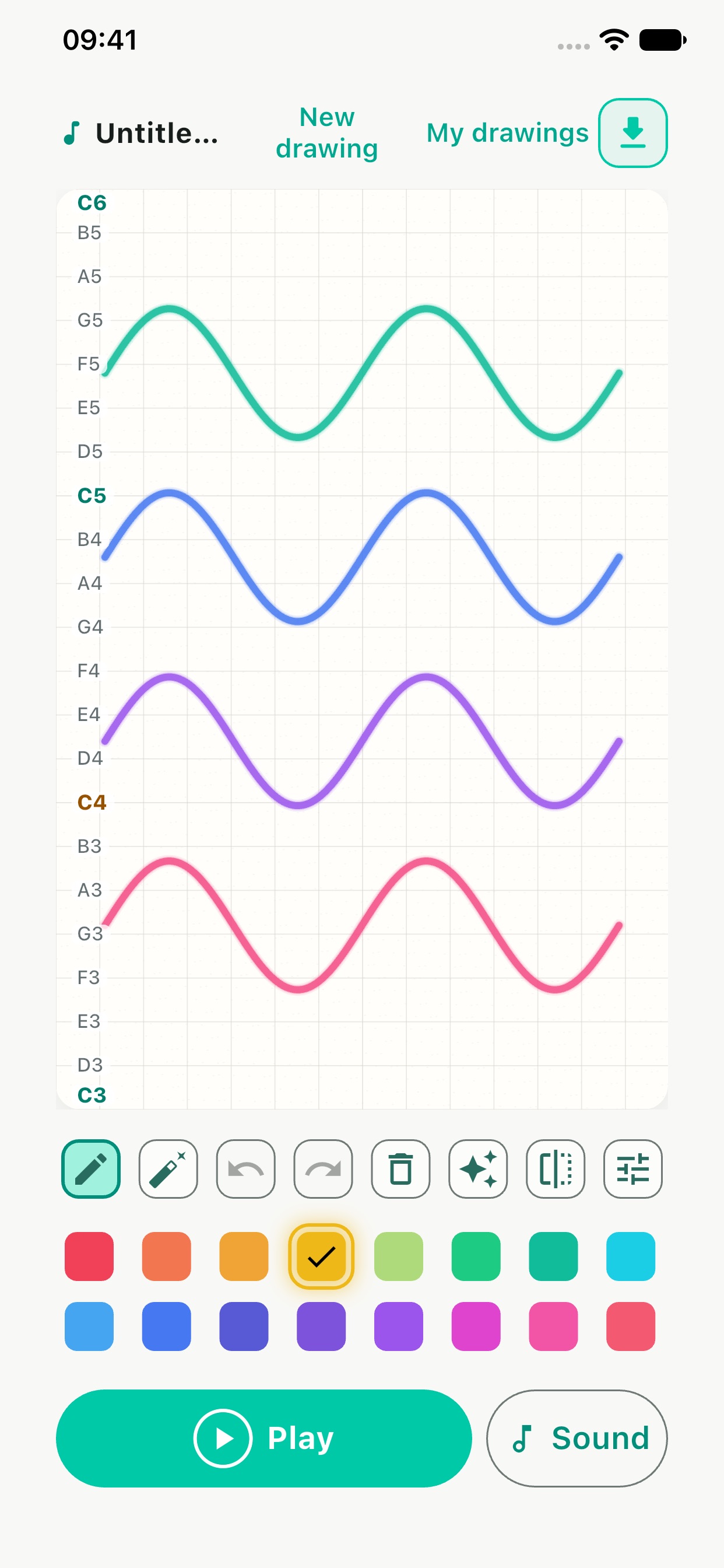 Screenshot 7 of Doodle Music Visualizer