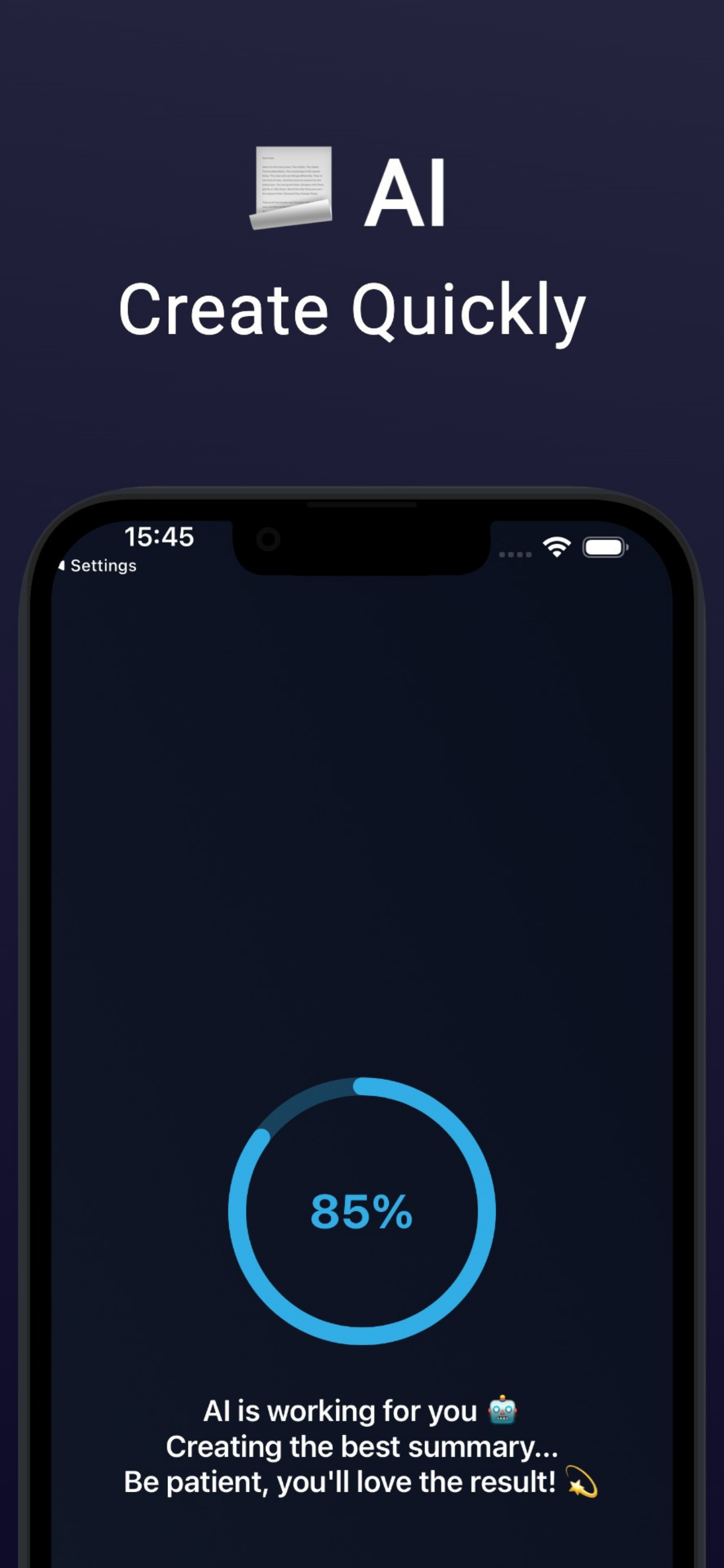 Summize: Video Summarizer screenshot 3